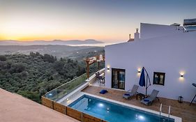 Archontiki Veranda - Design Villa In Crete With Heated Pool, Jacuzzi & Dreamy Views